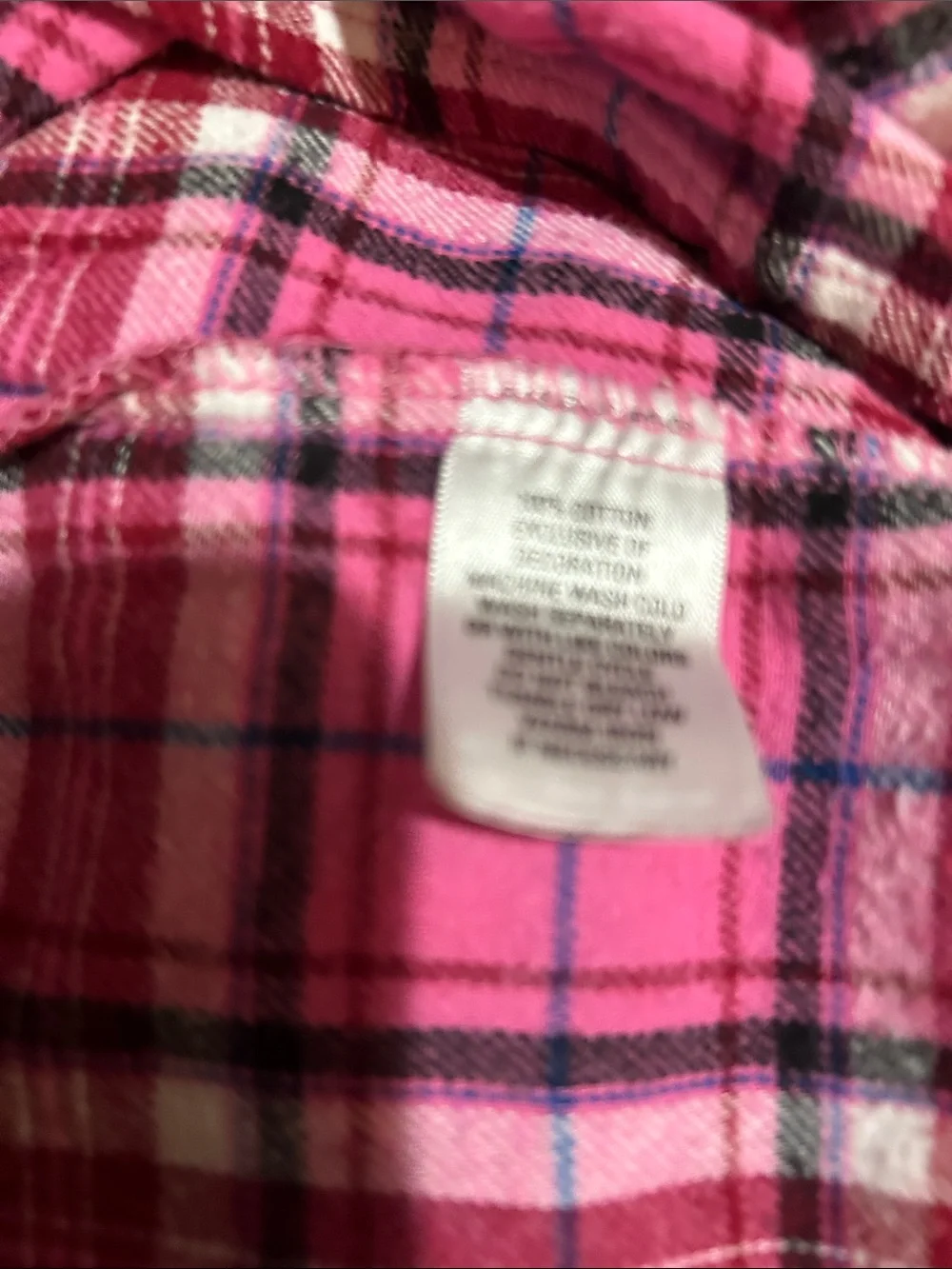 Great Northwest Clothing Company Girls' Pink Plaid Nightgown